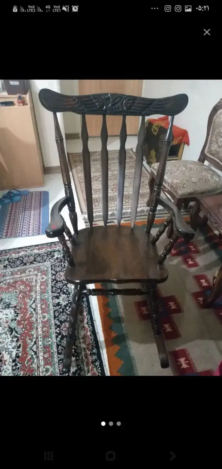 صندلی راک سالم بدون هیچ شکستگی وخرابی|صندلی و نیمکت|پیشوا, |دیوار