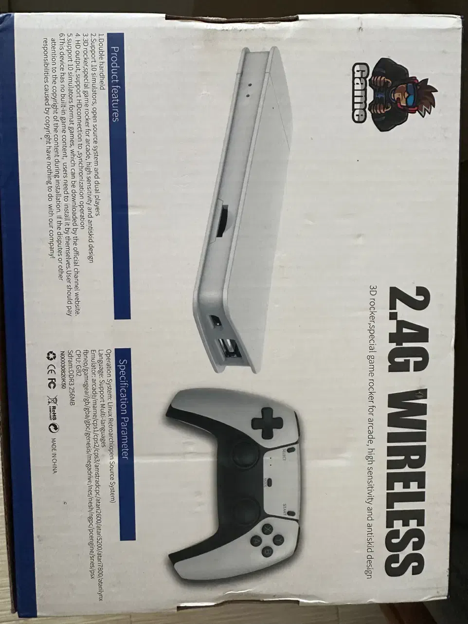 کنسول بازی پرتابل مدل 2.4G WIRELESS 2024|کنسول، بازی ویدئویی و آنلاین|شیراز, تاچارا|دیوار