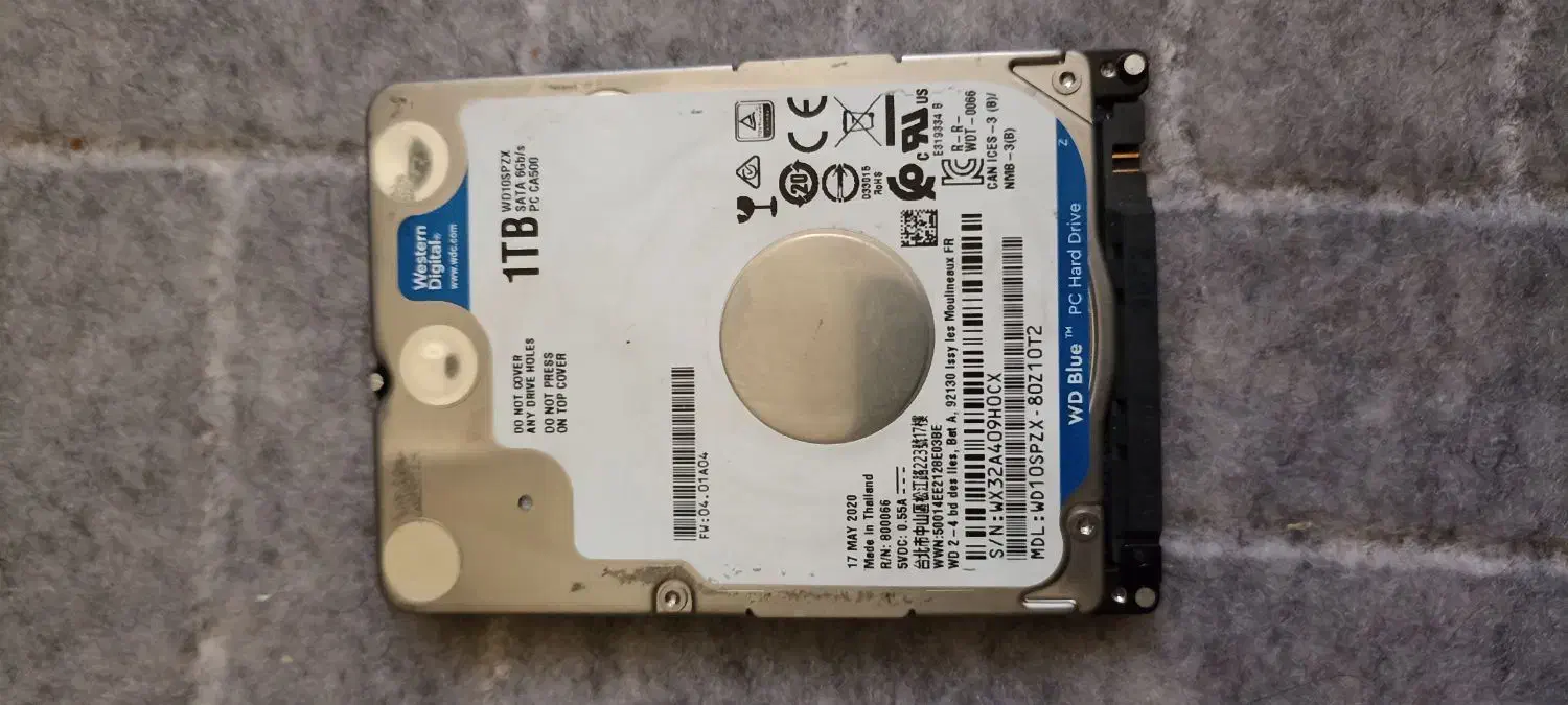 انواع هارد کارکرده|قطعات و لوازم جانبی رایانه|قم, نیروگاه|دیوار