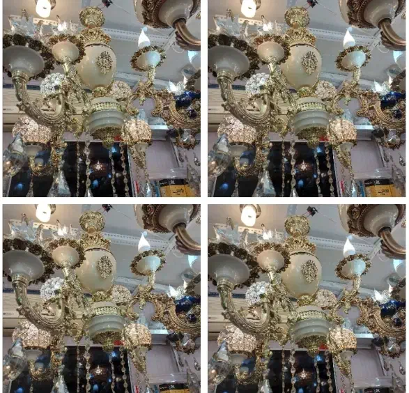 لوستر نگین دار . پذیرایی|لوستر و چراغ آویز|تبریز, |دیوار