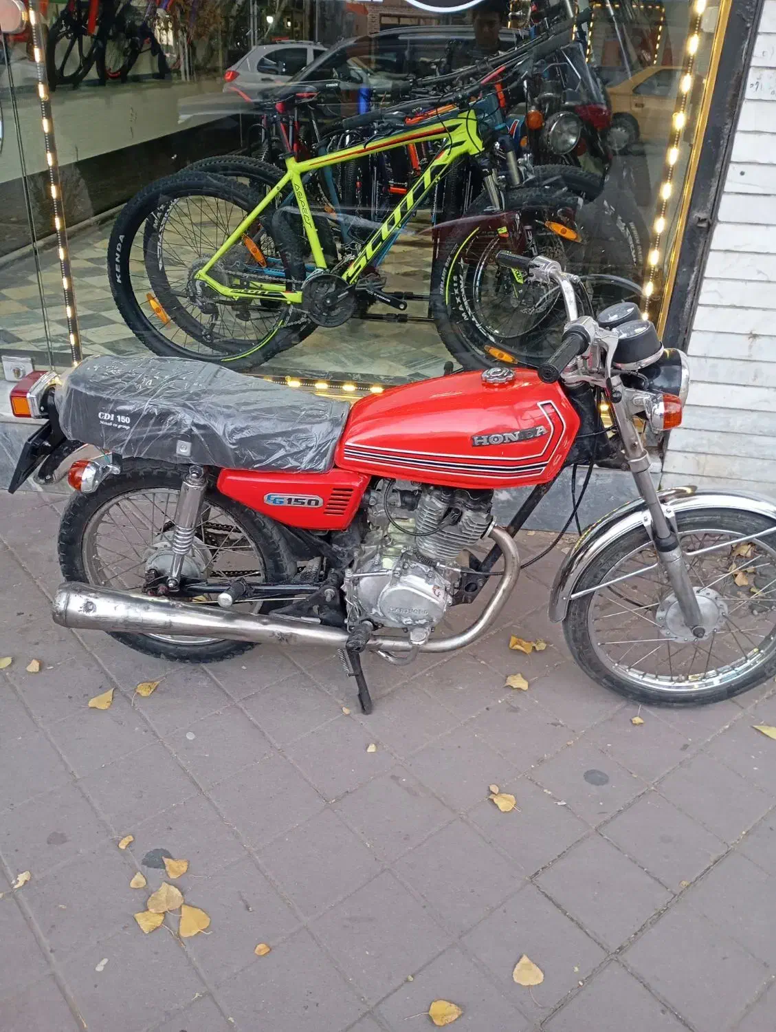 هوندا مزایده125پیستون بزرگ|موتورسیکلت|اردبیل, |دیوار