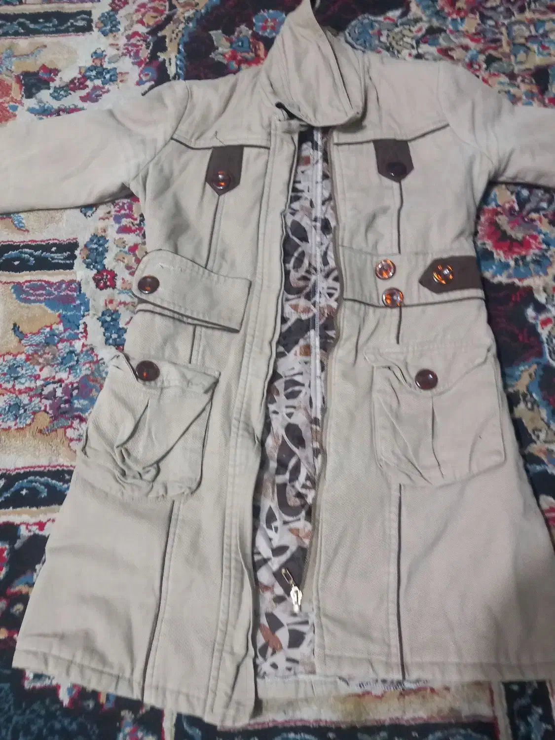 کافشن یا پالتو دخترانه مناسب برا 10تا14|لباس|رامهرمز, |دیوار