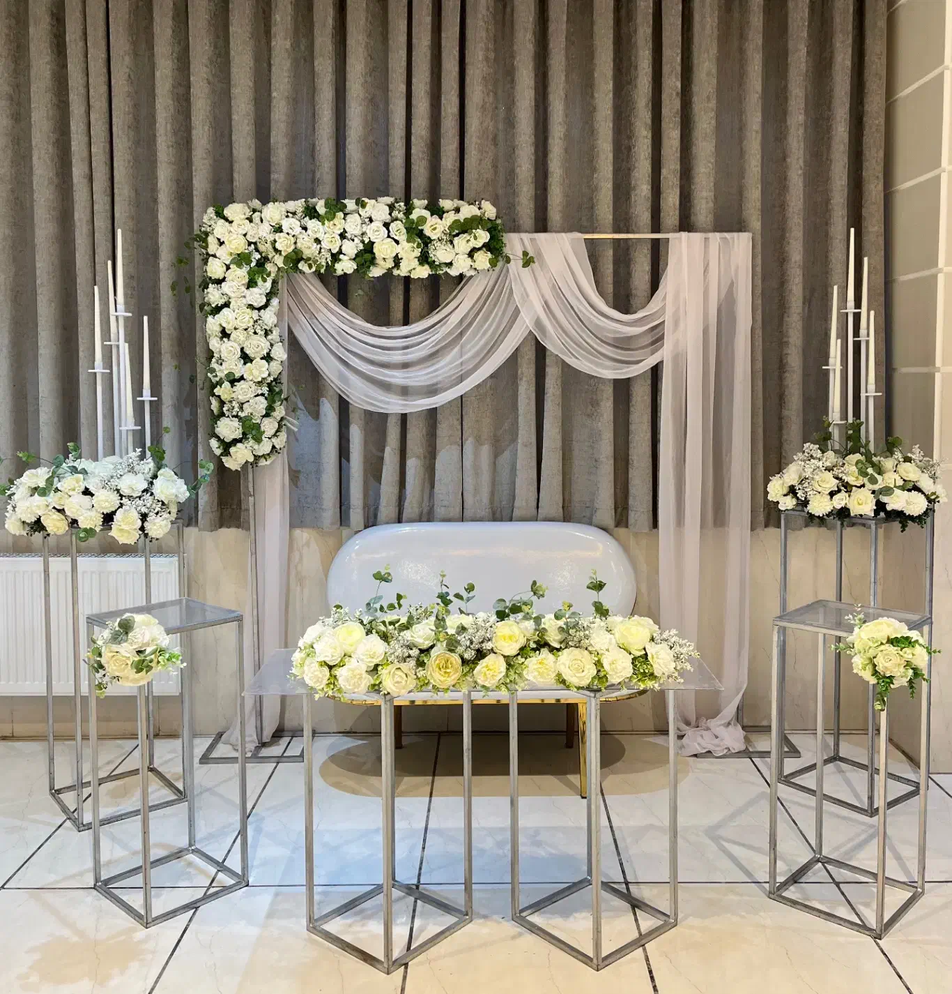 گل آرایی اقتصادی بله برون عروسی عقد|خدمات پذیرایی، مراسم|کرمان, |دیوار