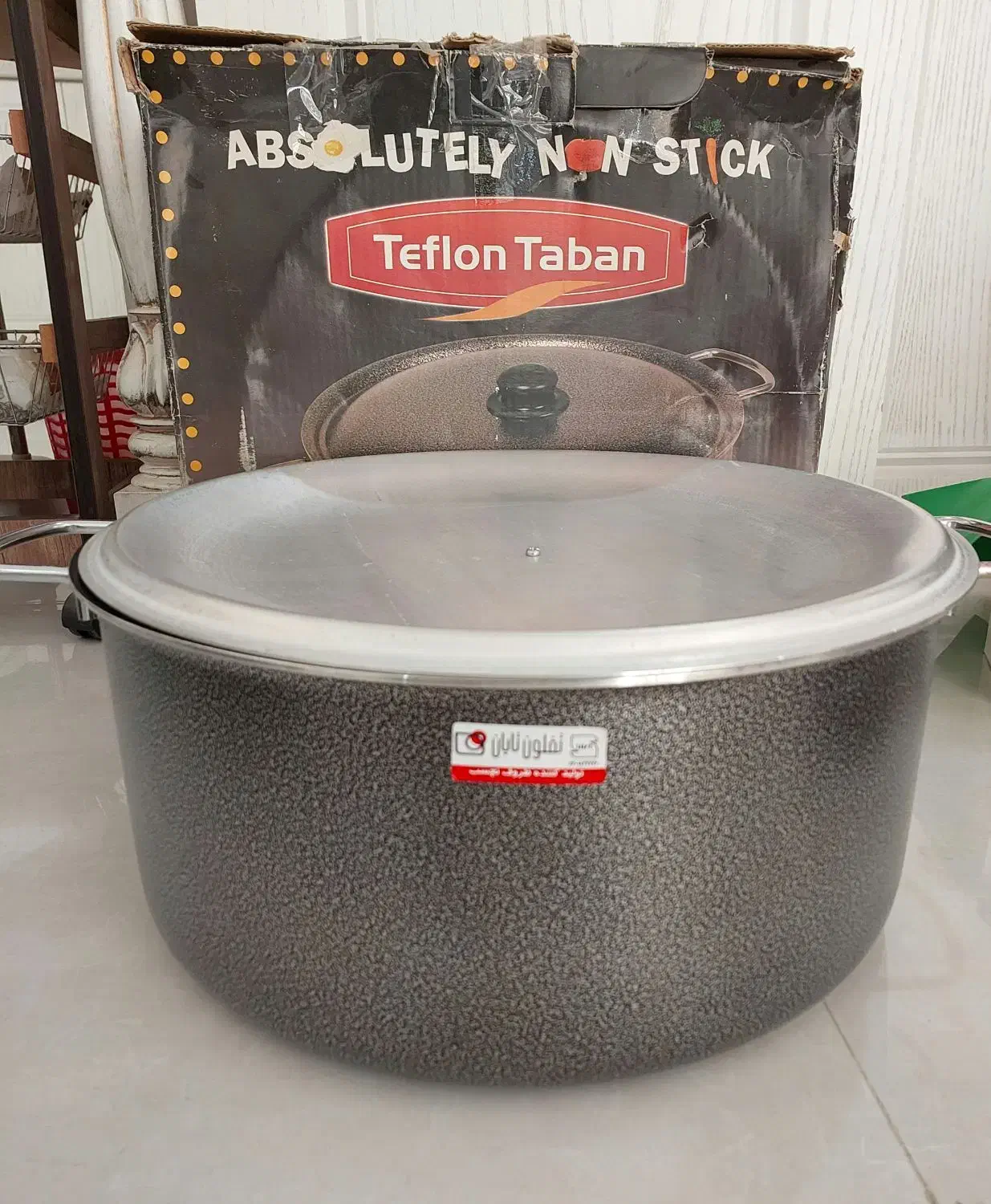 فروش قابلمه تفلون تابان سایز ۴۲|ظروف پختوپز|مشهد, الهیه|دیوار