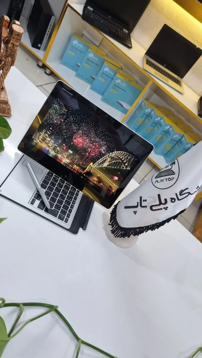 لپتاپ تبلت شو صفحه لمسی HP دارای قلم و گلس|رایانه همراه|یزد, |دیوار