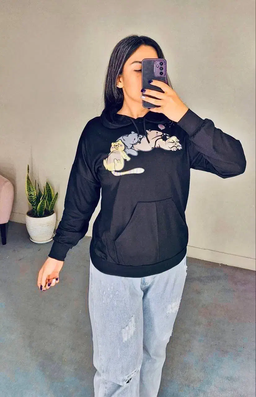 هودی کلاه دار پارچه دورس|لباس|قم, سعادتی|دیوار