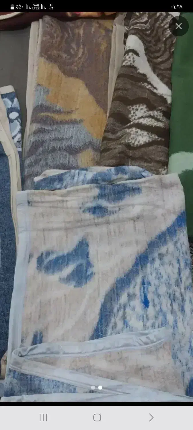 پتو در حد نو|رختخواب، بالش، پتو|بم, |دیوار