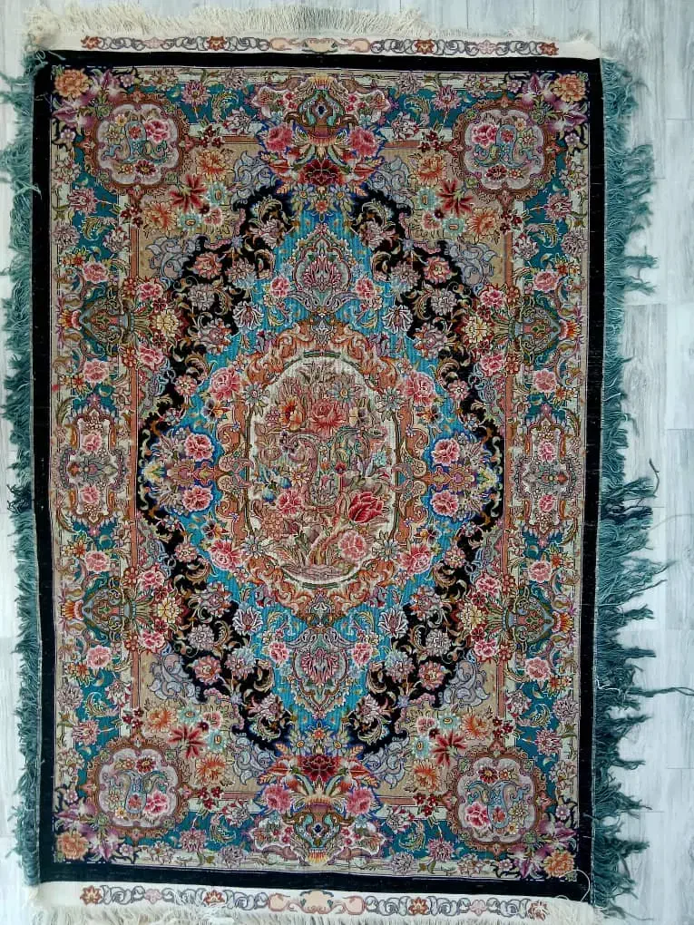 فرش سالاری ابریشم تبریز|فرش|ارومیه, |دیوار