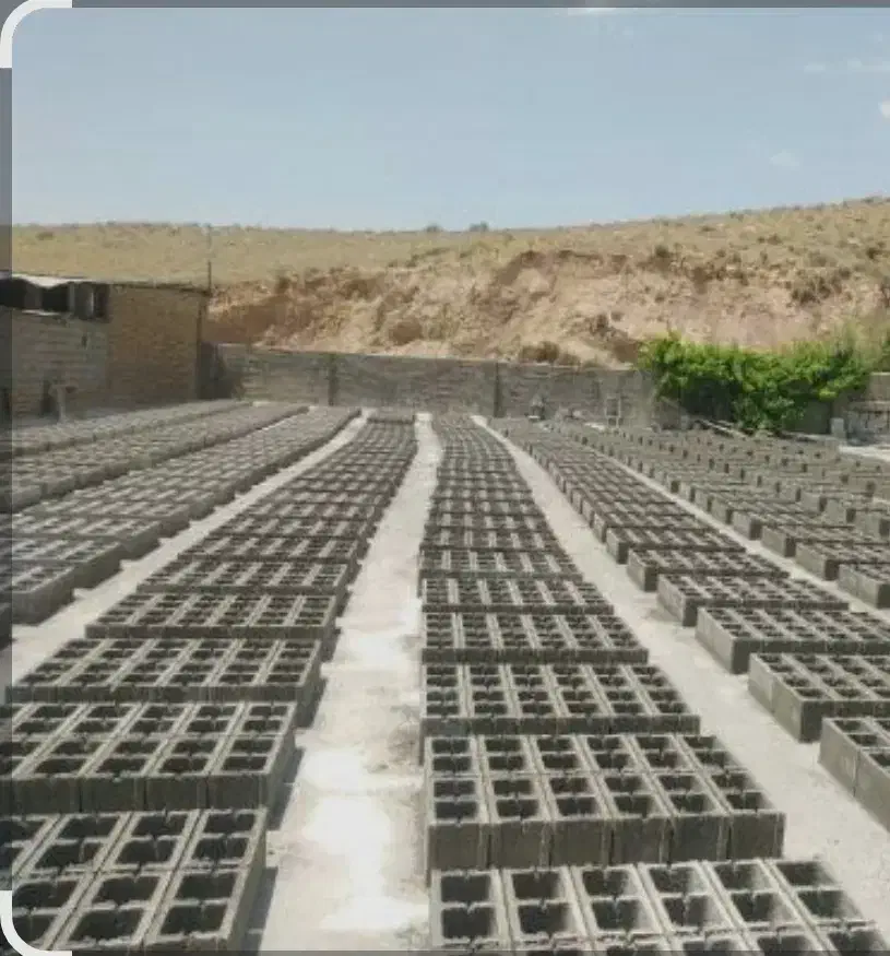 بلوکه سیمانی ته بسته|مصالح و تجهیزات ساختمان|بیرجند, |دیوار