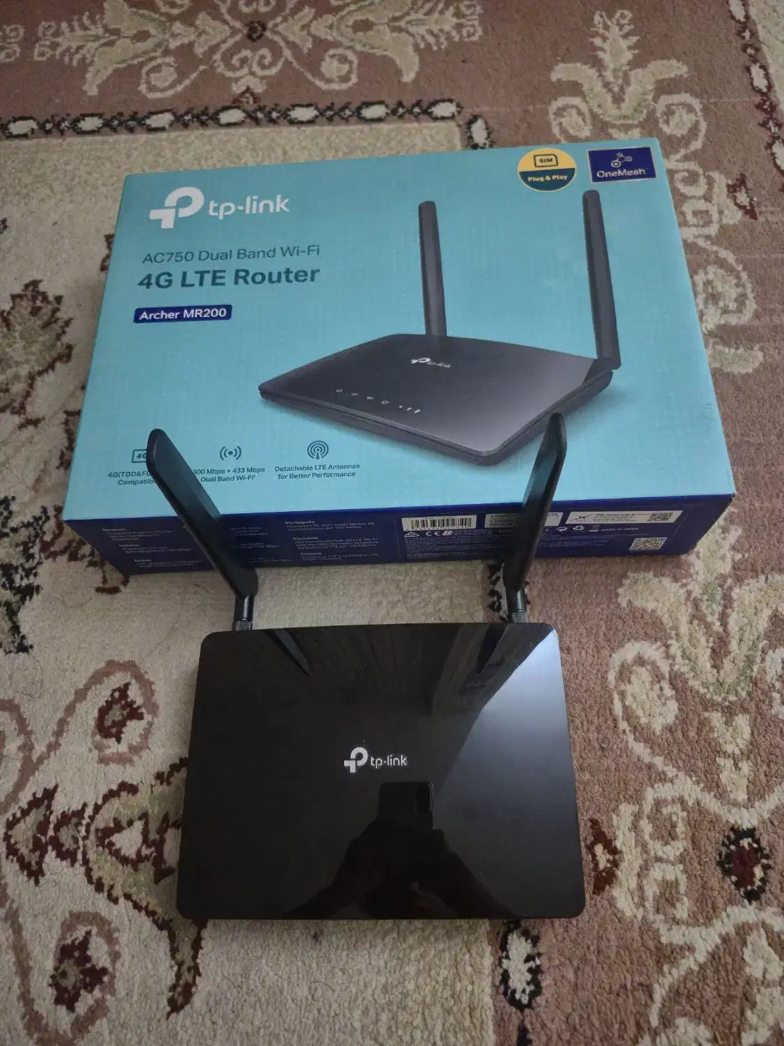 مودم سیمکارتی تی پی لینک MR200|مودم و تجهیزات شبکه|قم, پردیسان|دیوار