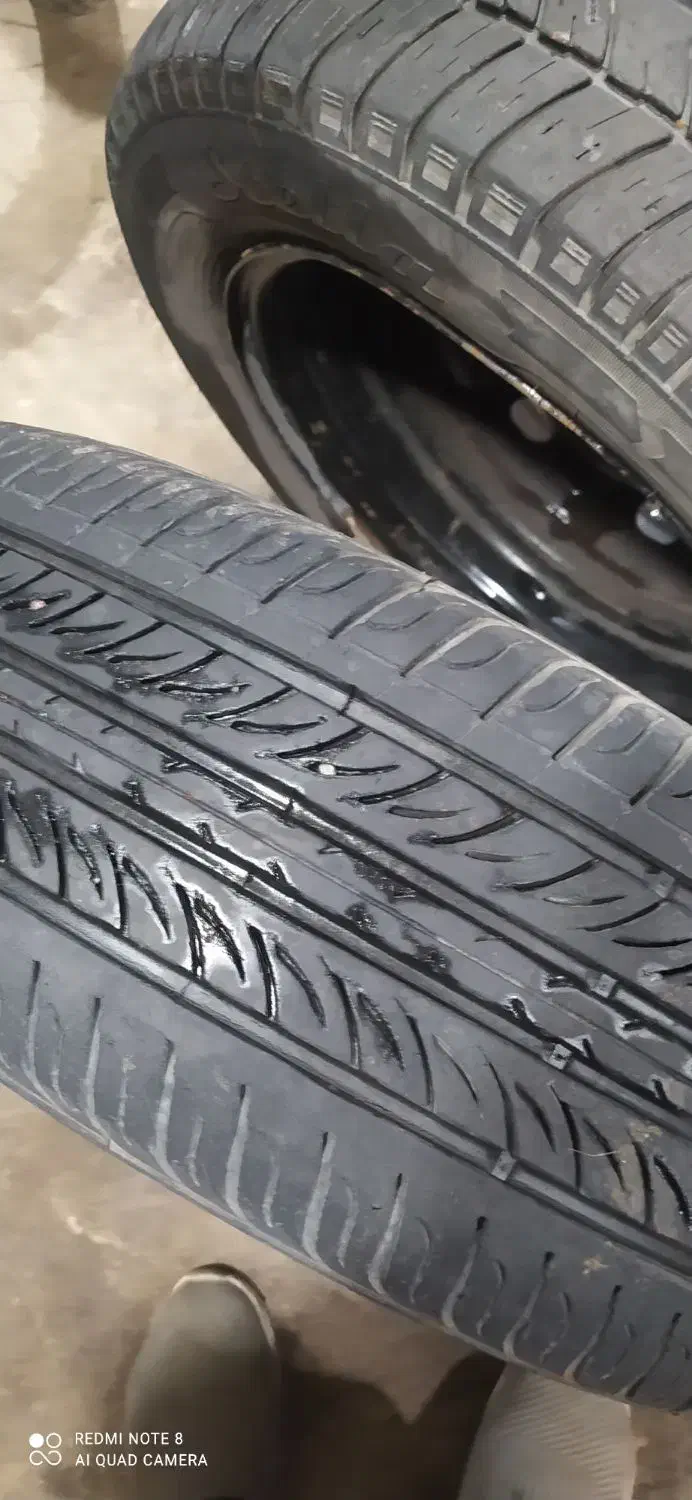 چهار حلقه تایر با رینگ ۱۴|قطعات یدکی و لوازم جانبی|اردبیل, |دیوار