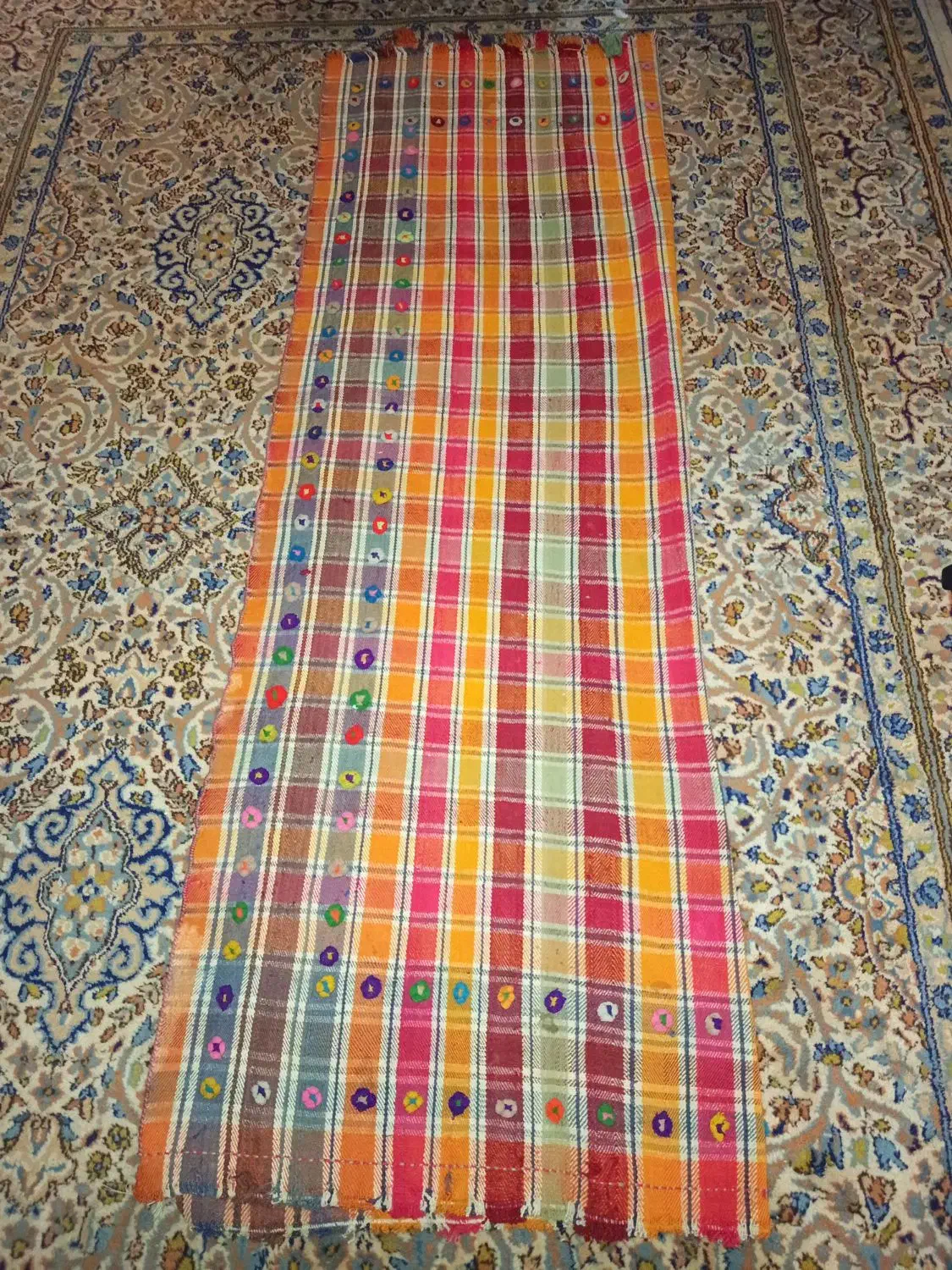 جاجیم دست باف|گلیم، جاجیم، گبه|شیراز, خلیلی|دیوار