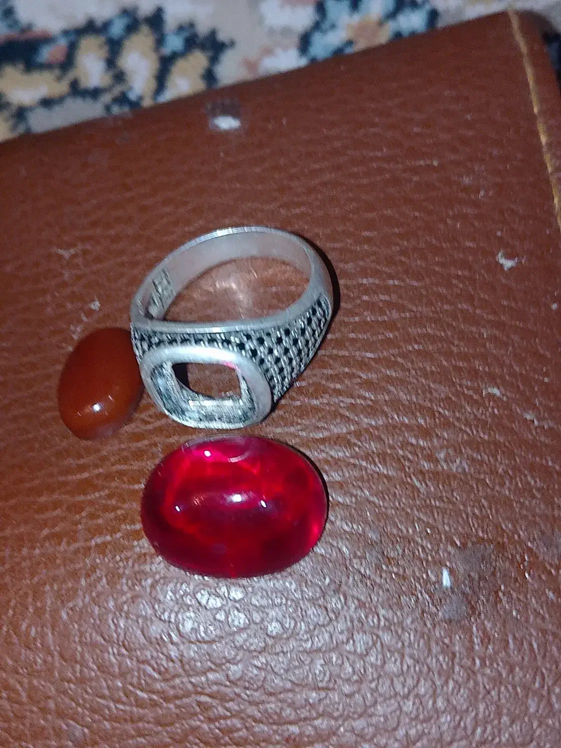 دوعدد نگین انگشتر یاقوت سرخ|جواهرات|ایرانشهر, |دیوار