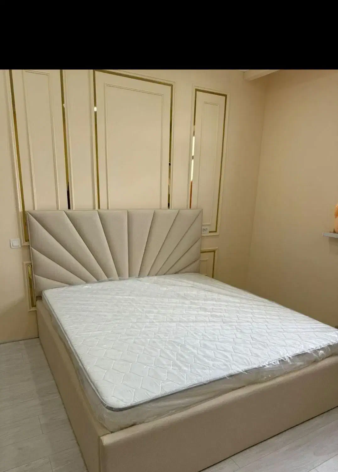 تخت خواب ام دی اف صدفی|تخت و سرویس خواب|اهواز, کمپلو شمالی|دیوار