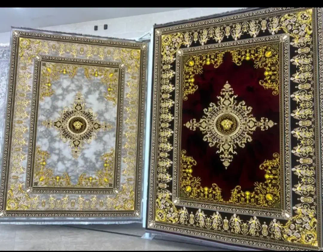 فرش میکرو اکرولیک ۱۲۰۰ شانه رنگین کمان تراکم۳۶۰۰|فرش|شیراز, شهرک سراج‎|دیوار
