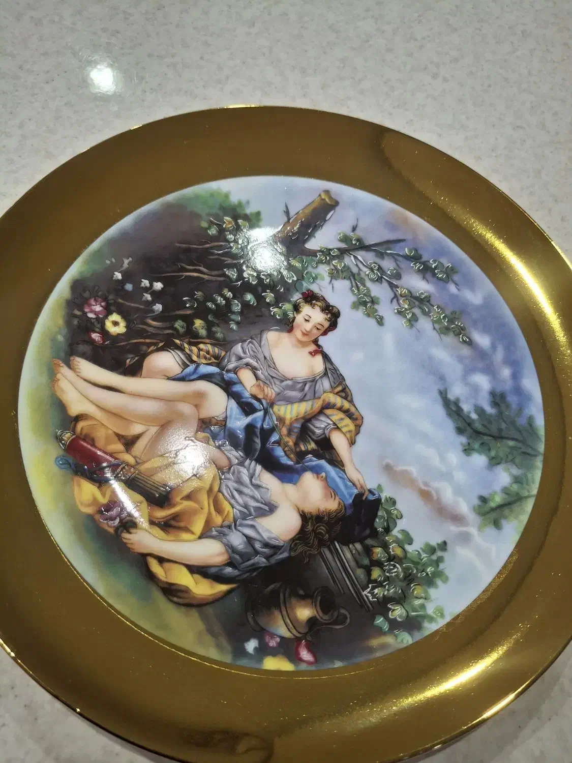 بشقاب تزئینی دیواری|کلکسیون اشیاء عتیقه|کاشمر, |دیوار