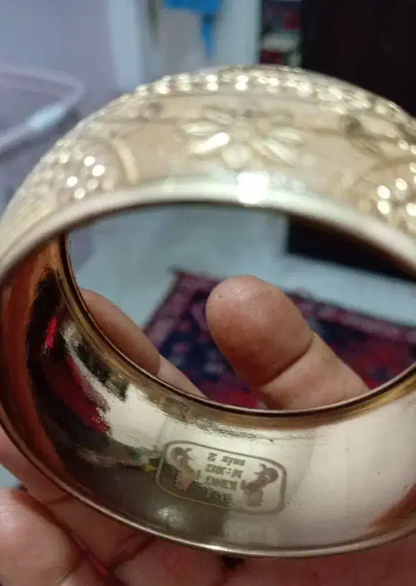 النگو تک پوش رنگ ثابت مارک دار سایز 2|بدلیجات|شیراز, باغ تخت|دیوار