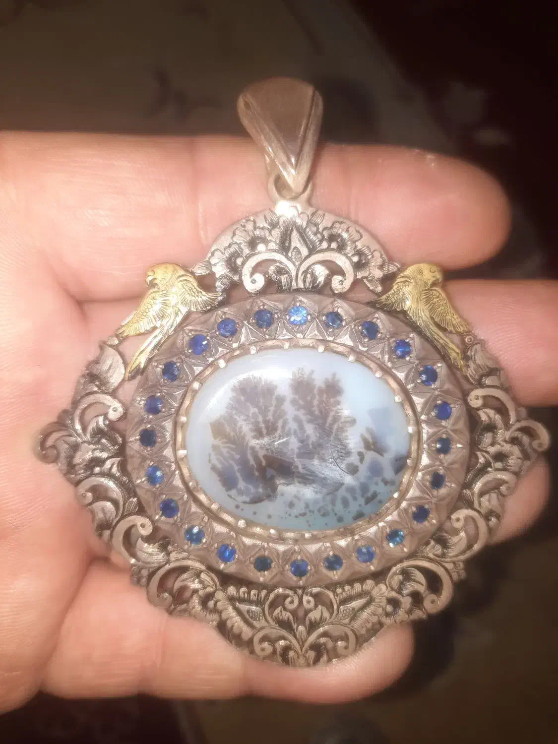 گردنبند قدیمی عتیقه|جواهرات|خمینی‌شهر, |دیوار