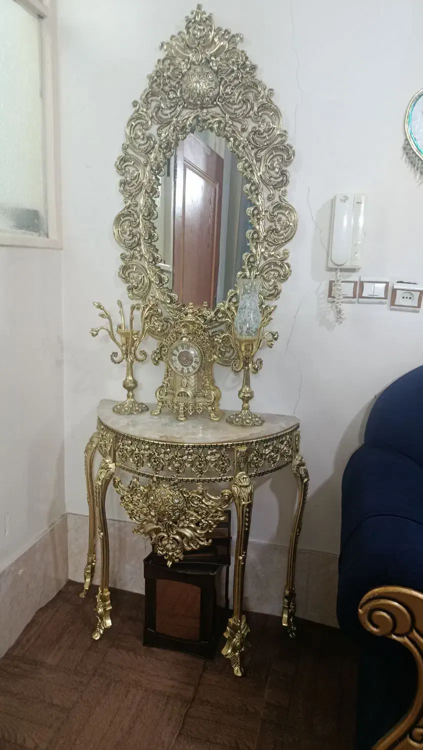 آینه وشمعدان|آینه|قم, ولیعصر|دیوار