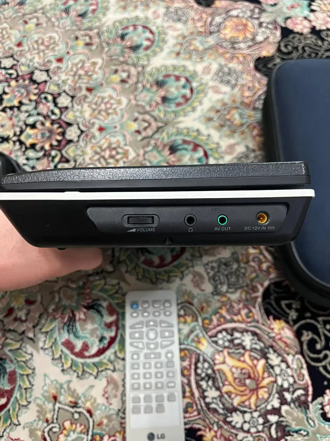 دی وی دی لبتابی لپ تابی پرتابل الجی با کیف کنترل|پخشکننده DVD و ویدیو|تهران, افسریه شمالی|دیوار