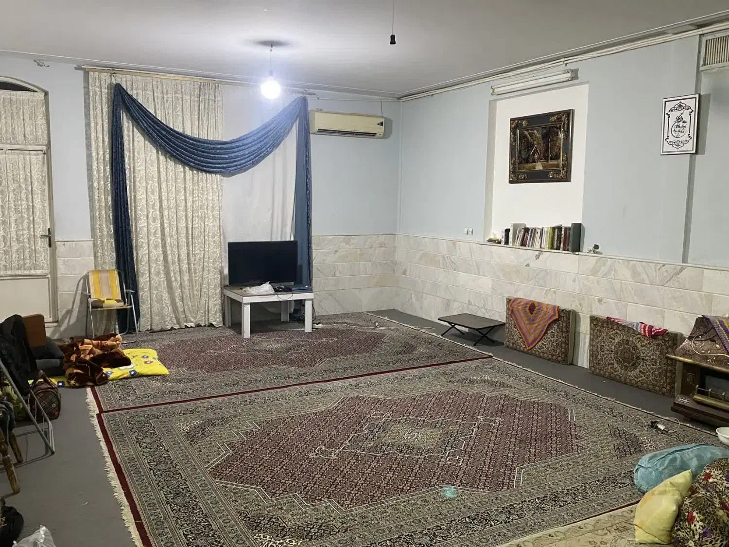 اجاره زیر زمین گلخانه ای دو خواب|اجارهٔ خانه و ویلا|قم, شهرک قدس|دیوار