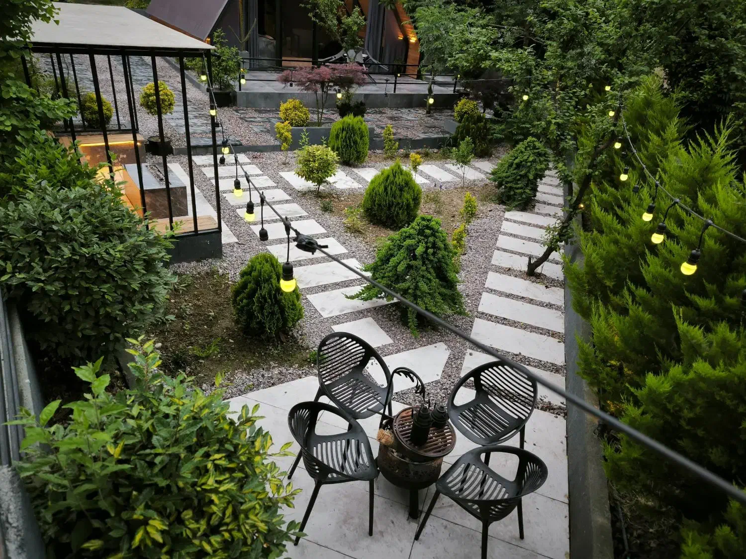 اجاره کلبه سوئیسی زیبا لوکس با ویو vip|اجارهٔ کوتاهمدت ویلا و باغ|ماسال, |دیوار