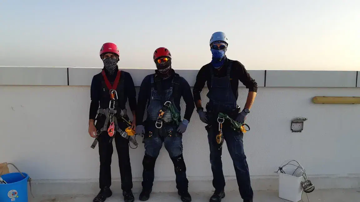 راپل پیچ و روپلاک شست شو نمای ساختمان بدون داربست|خدمات پیشه و مهارت|کرج, فاز ۴ مهرشهر|دیوار