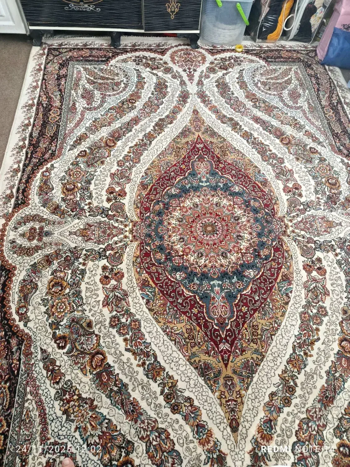 ۲عددفرش ماشینی پاتریس.۱۲متری ۶متری|فرش|کرمانشاه, |دیوار