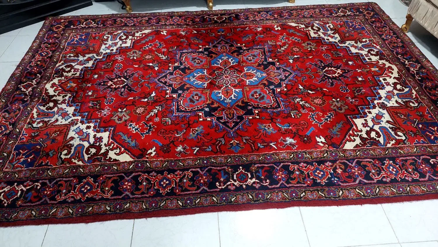 فرش دست باف|فرش|اهر, |دیوار