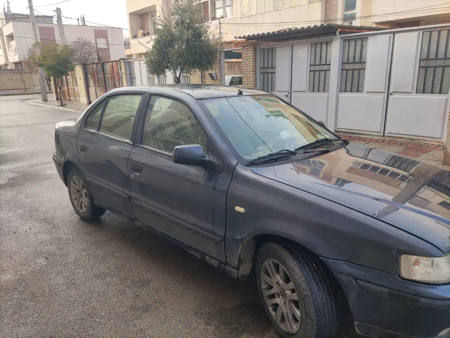 سمند lx آبی متالیک|خودرو سواری و وانت|زرقان, |دیوار