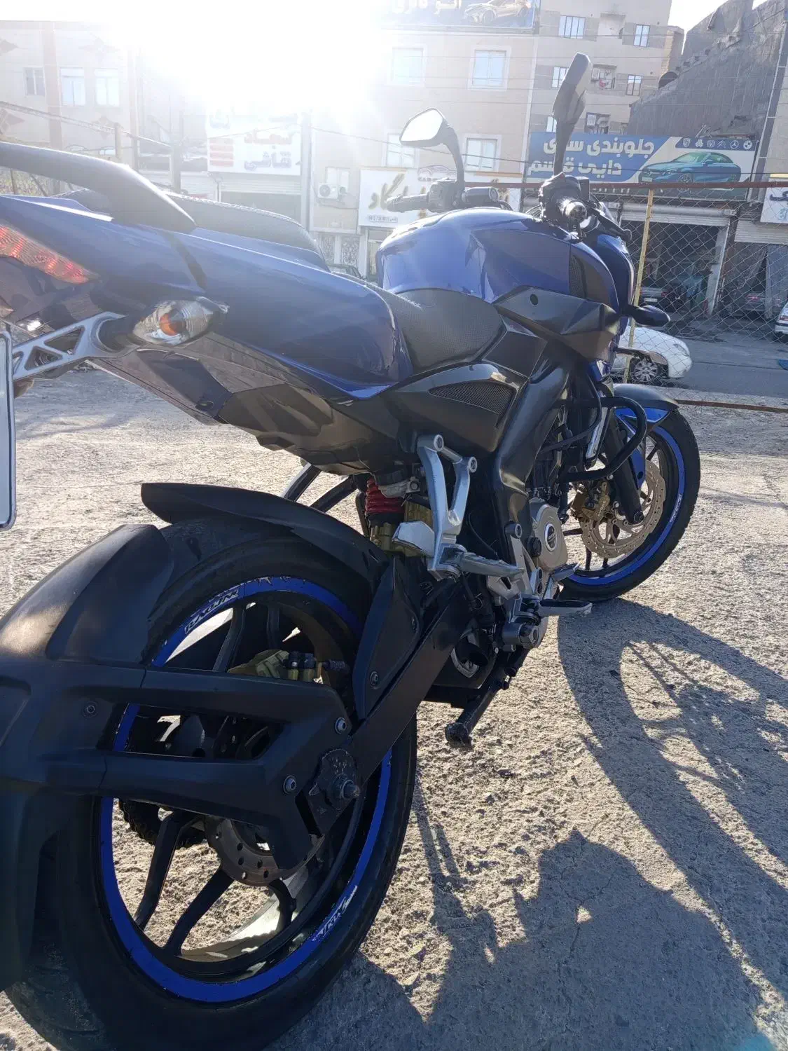 ان اس 200 مدل 93|موتورسیکلت|نسیمشهر, |دیوار