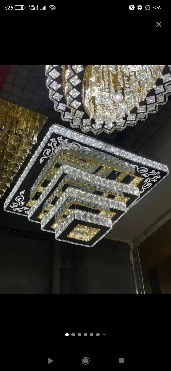 تولید وفروش انواع لوسترهای مدرن آویزوسقفی|لوستر و چراغ آویز|مهاباد (آذربایجان غربی), |دیوار