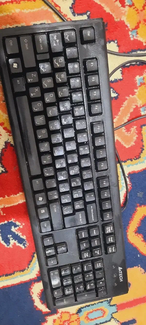 کیبورد Km 720.    a4tech|قطعات و لوازم جانبی رایانه|اسلام‌شهر, شهرک قائمیه|دیوار