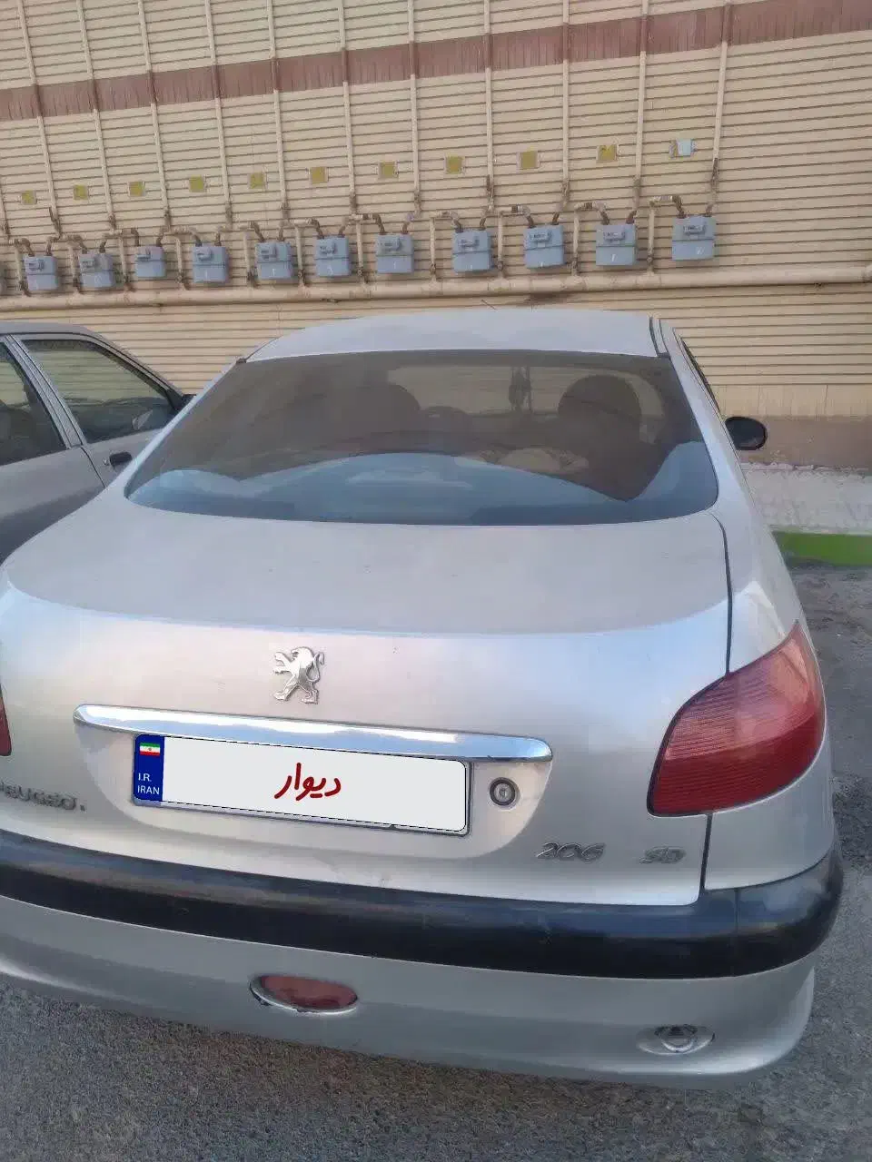 پژو ۲۰۶ مدل ۸۷دوگانه شرکت|خودرو سواری و وانت|مهدی شهر, |دیوار