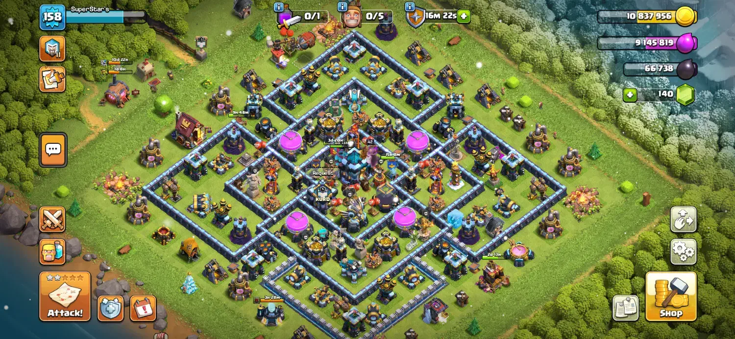 کلش اف کلنز|کنسول، بازی ویدئویی و آنلاین|خوی, |دیوار