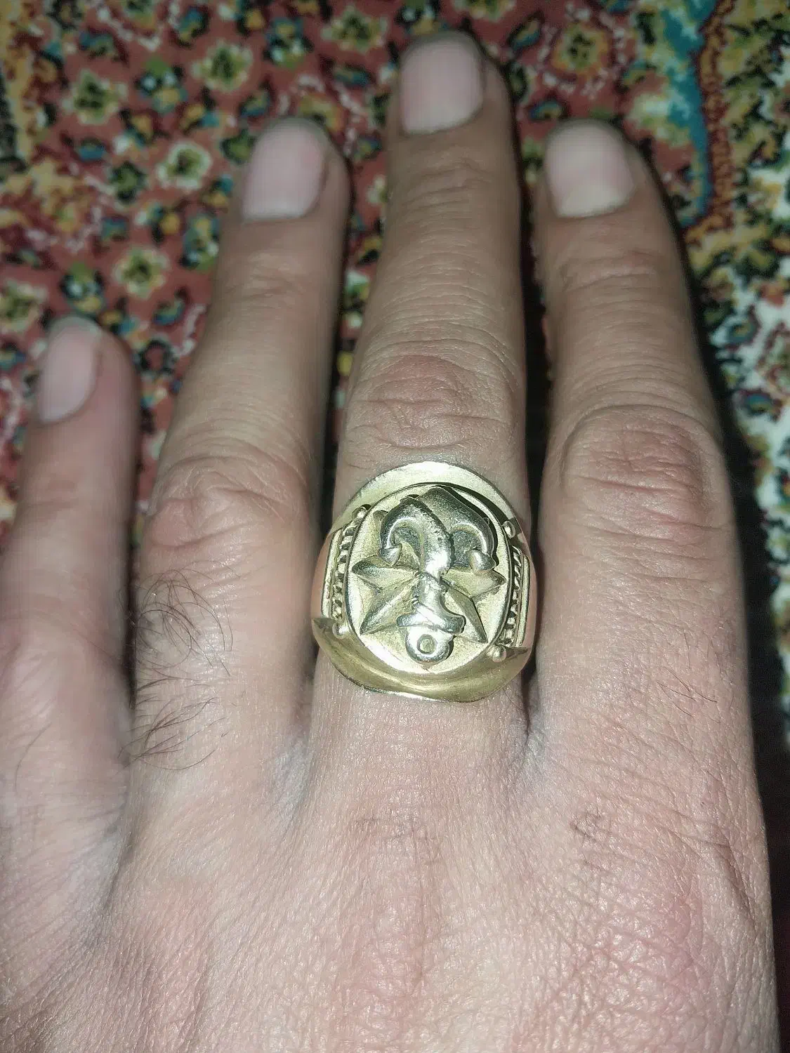 انگشتراسپورتی لنگررنگ ثابت|جواهرات|تبریز, |دیوار