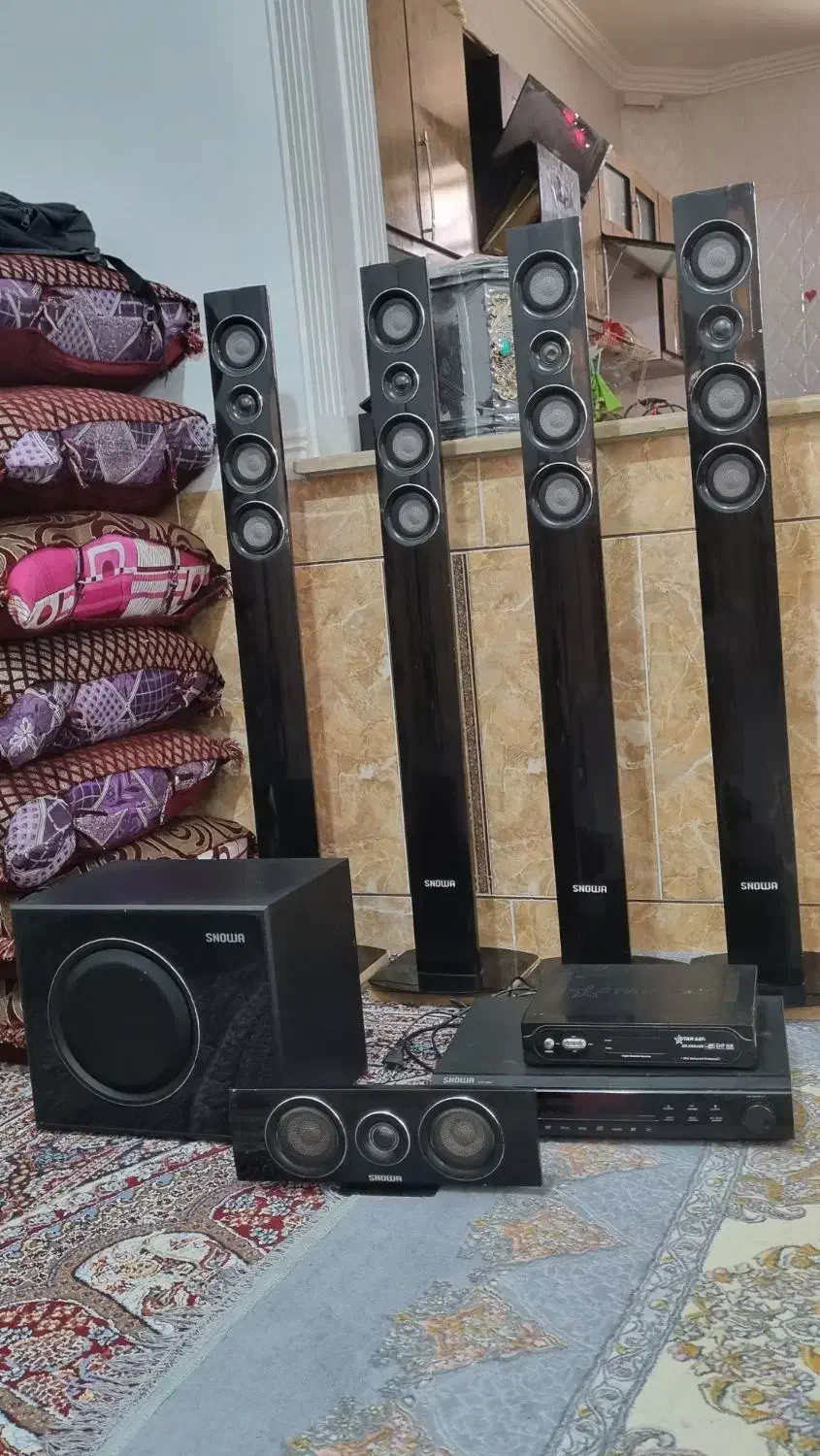 سینمای خانواده .|سیستم صوتی خانگی|لامرد, |دیوار