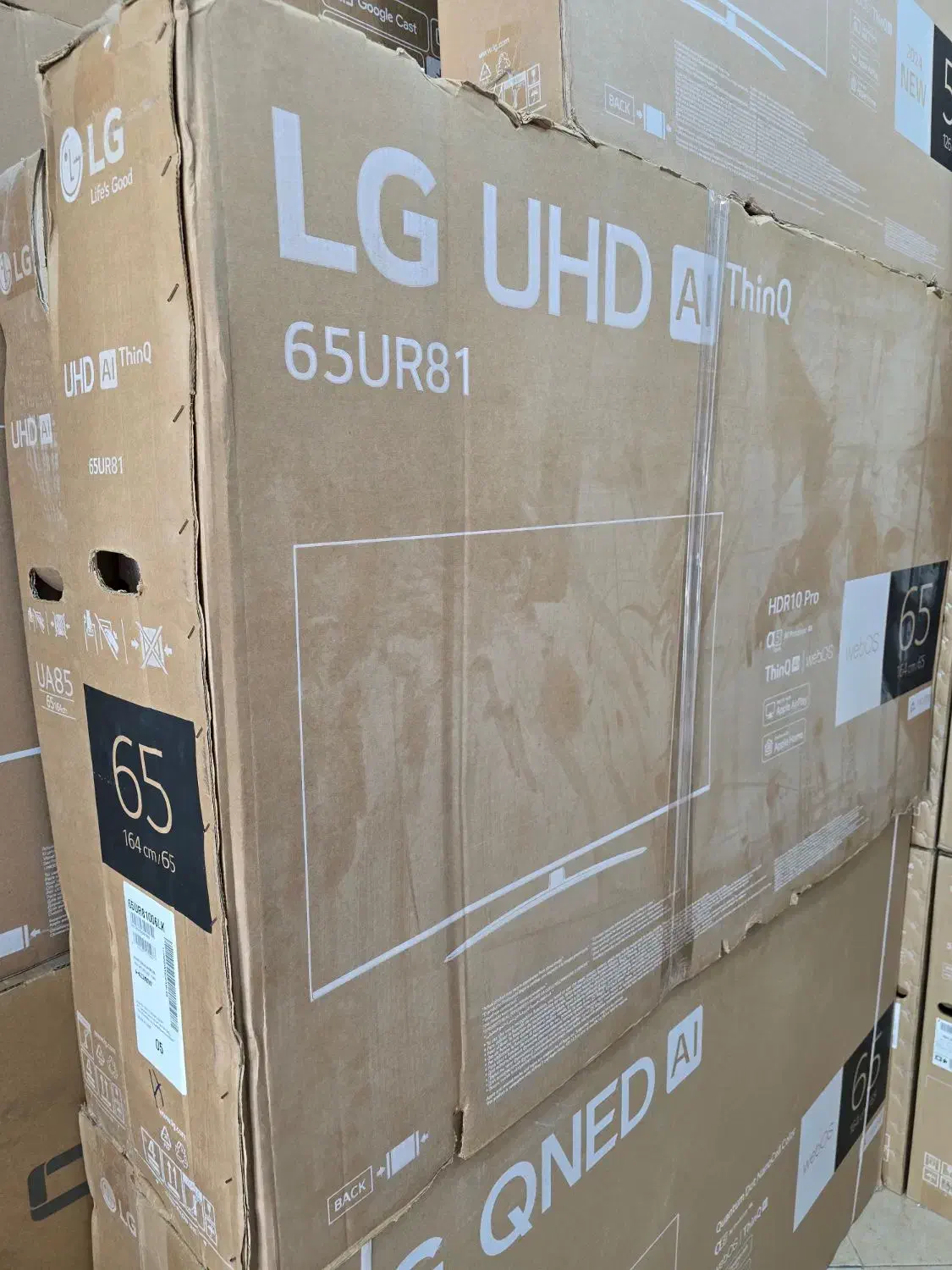 الجی 50 55 65 75 86 98 همه سایز موجود|تلویزیون و پروژکتور|بندر کنگان, |دیوار