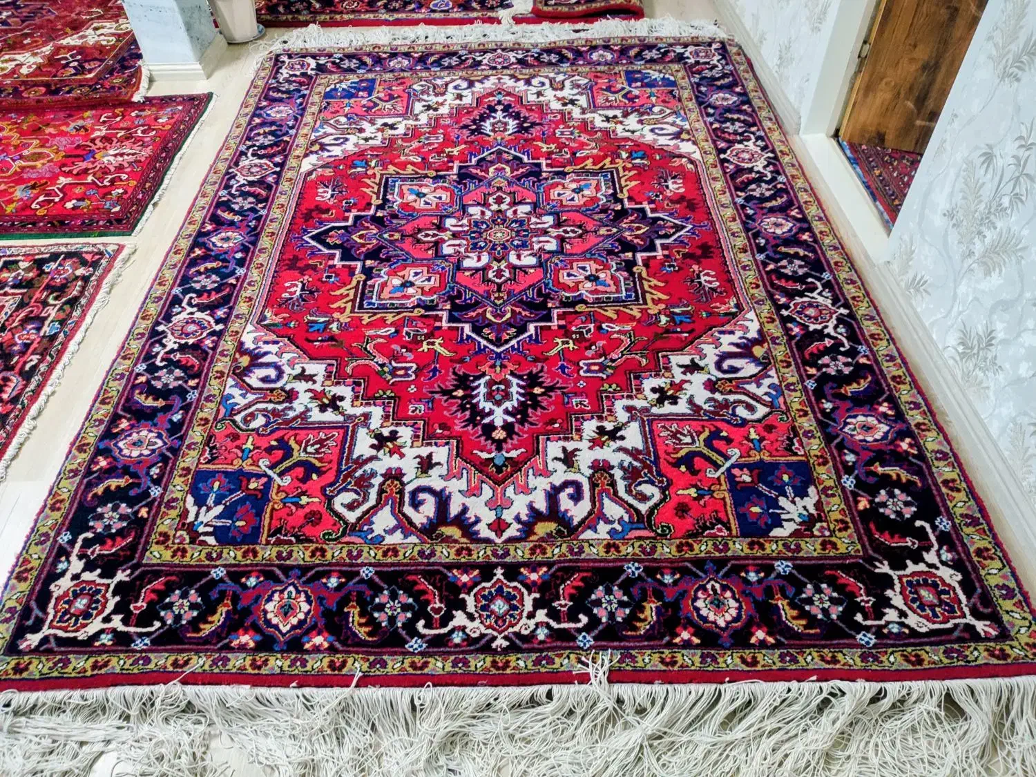 فرش تاجری هریس 6 متری|فرش|تبریز, |دیوار