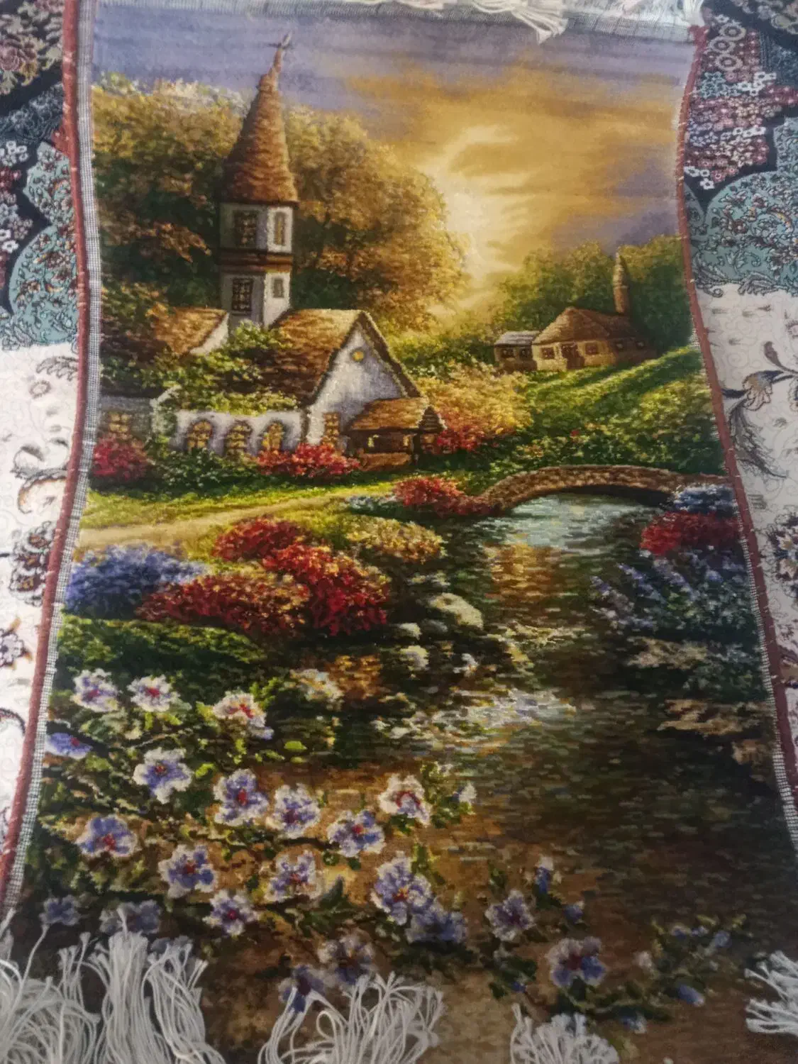 تابلو فرش|تابلو فرش|مشهد, کوشش|دیوار