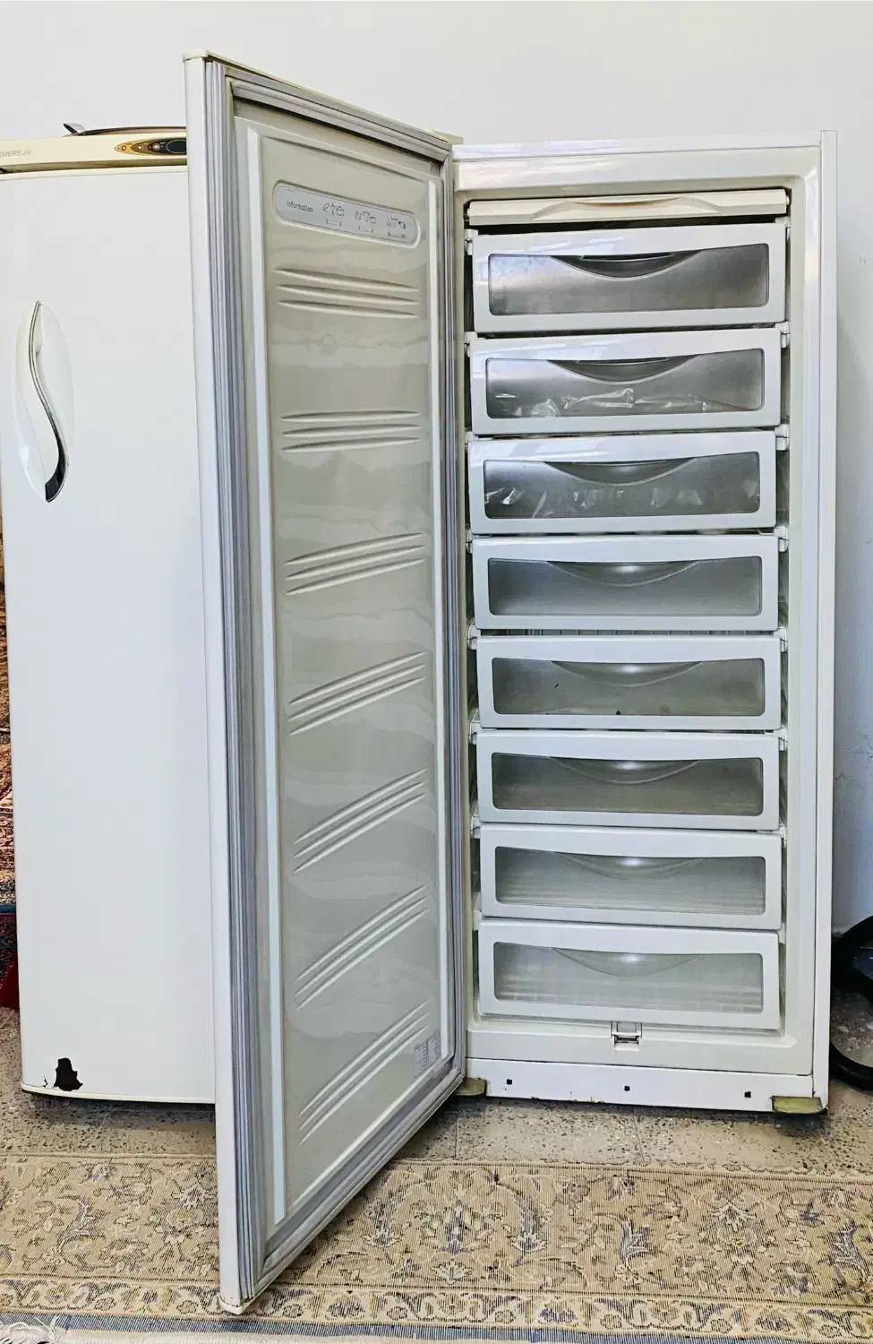 یخچال فریزر (دوقلو)|یخچال و فریزر|چوار, |دیوار