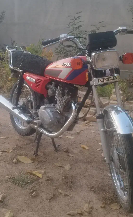 موتور مزایده هندا 125|موتورسیکلت|خرمدشت, |دیوار