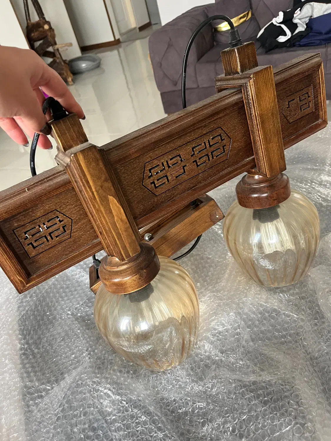 لوستر مدرن ایتالیایی|لوستر و چراغ آویز|تهران, نیاوران|دیوار