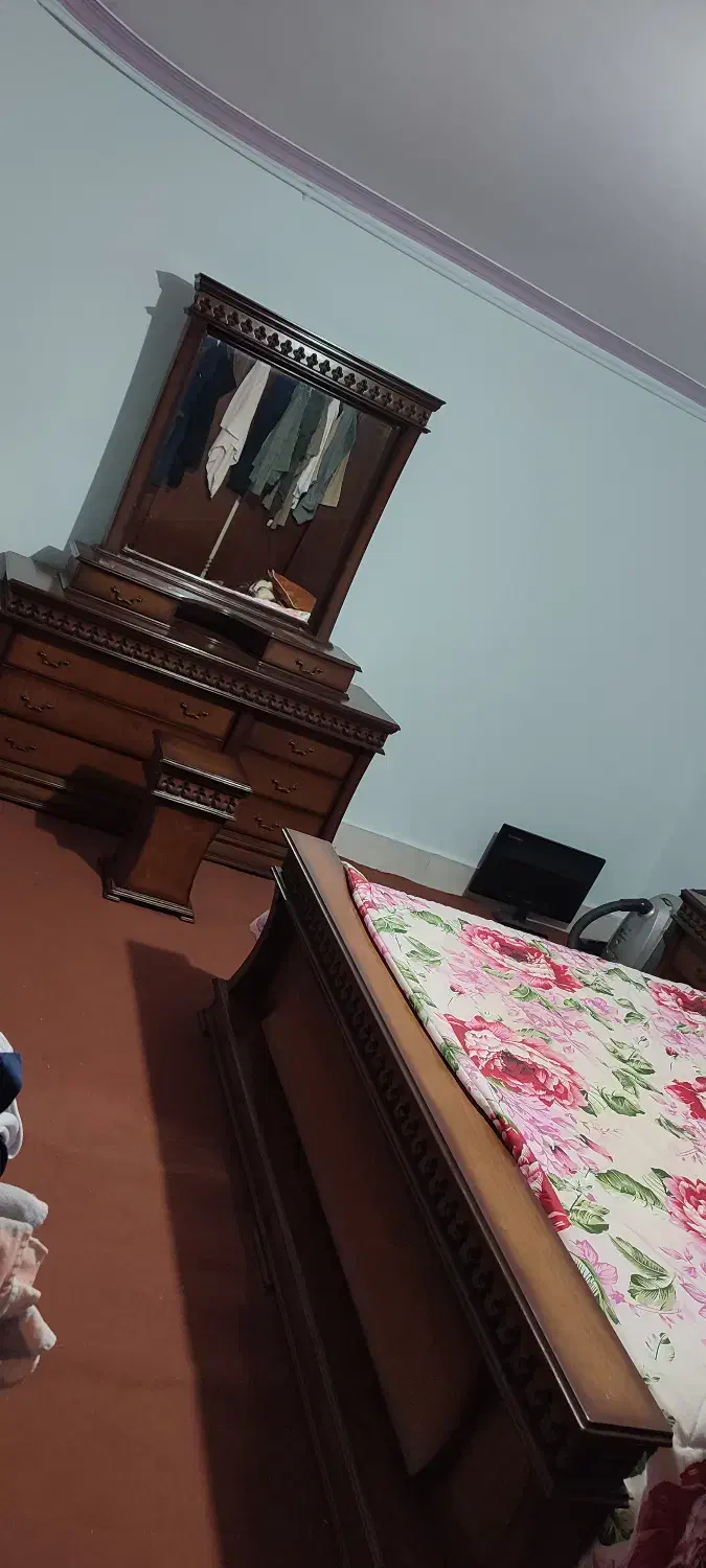 سرویس خواب چوب|تخت و سرویس خواب|یزد, |دیوار