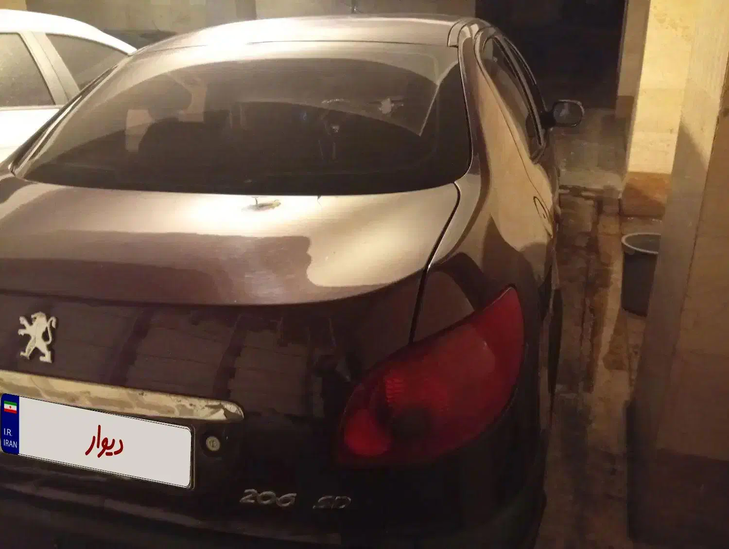 پژو ۲۰۶ sd وی ۹ بی رنگ|خودرو سواری و وانت|تهران, ستارخان|دیوار