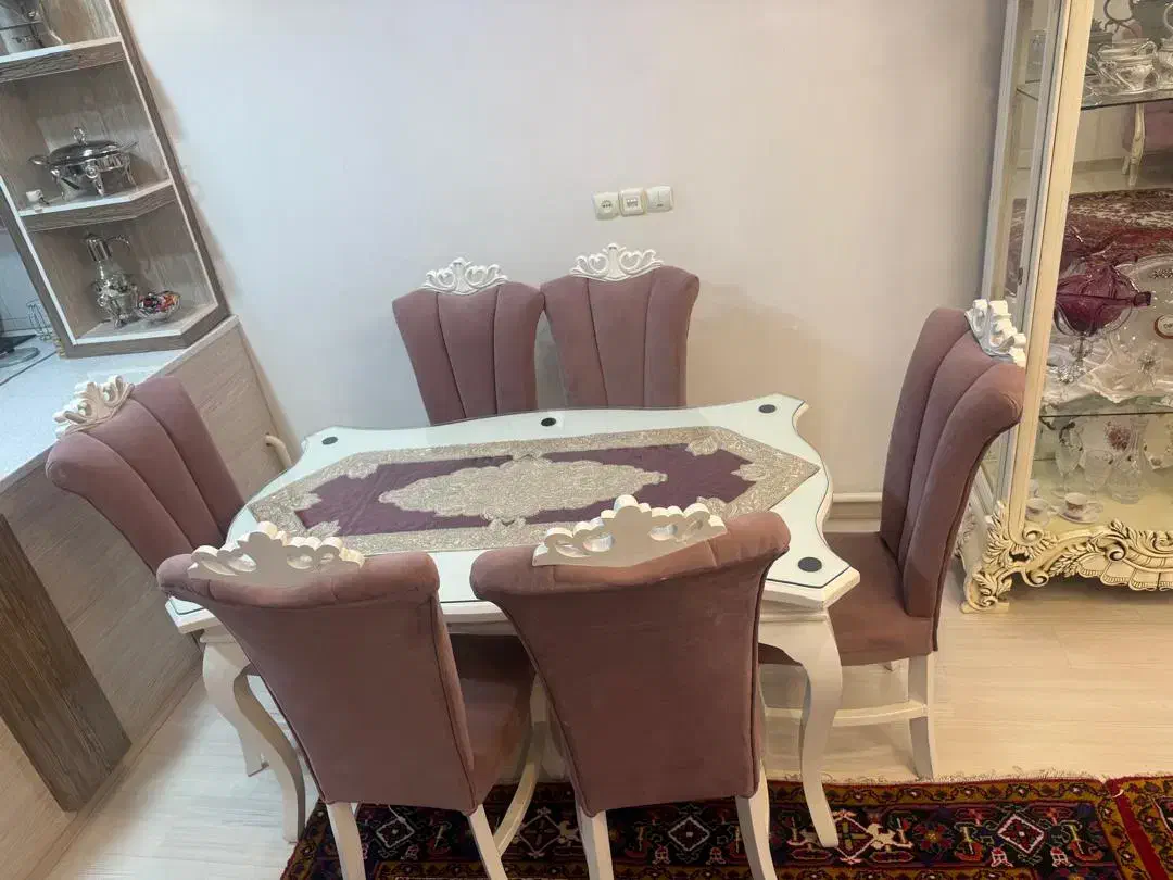 ناهارخوری 6 نفره|میز و صندلی غذاخوری|ممقان, |دیوار