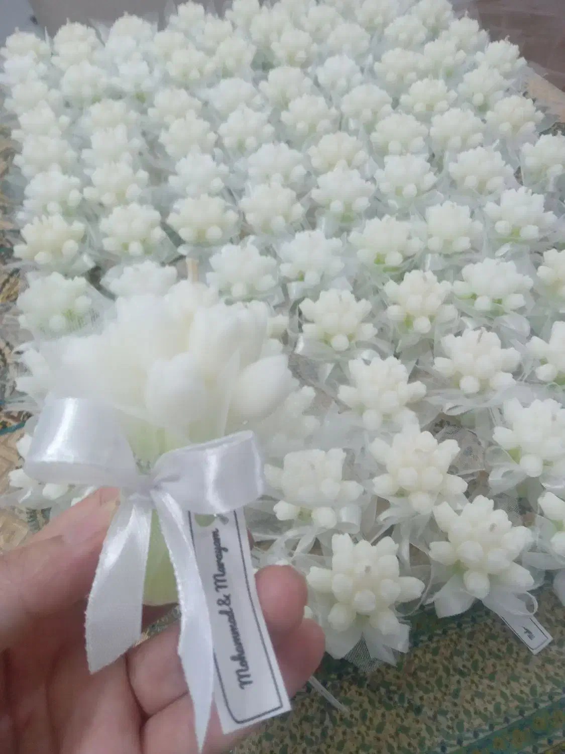 شمع اکسسوری عروسک مکرومه|صنایع دستی و سایر لوازم تزئینی|علیآباد کتول, |دیوار