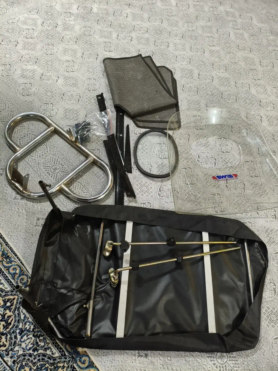 ترکبند اگزوز موتور و بادگیر|قطعات یدکی و لوازم جانبی|اهواز, پردیس|دیوار