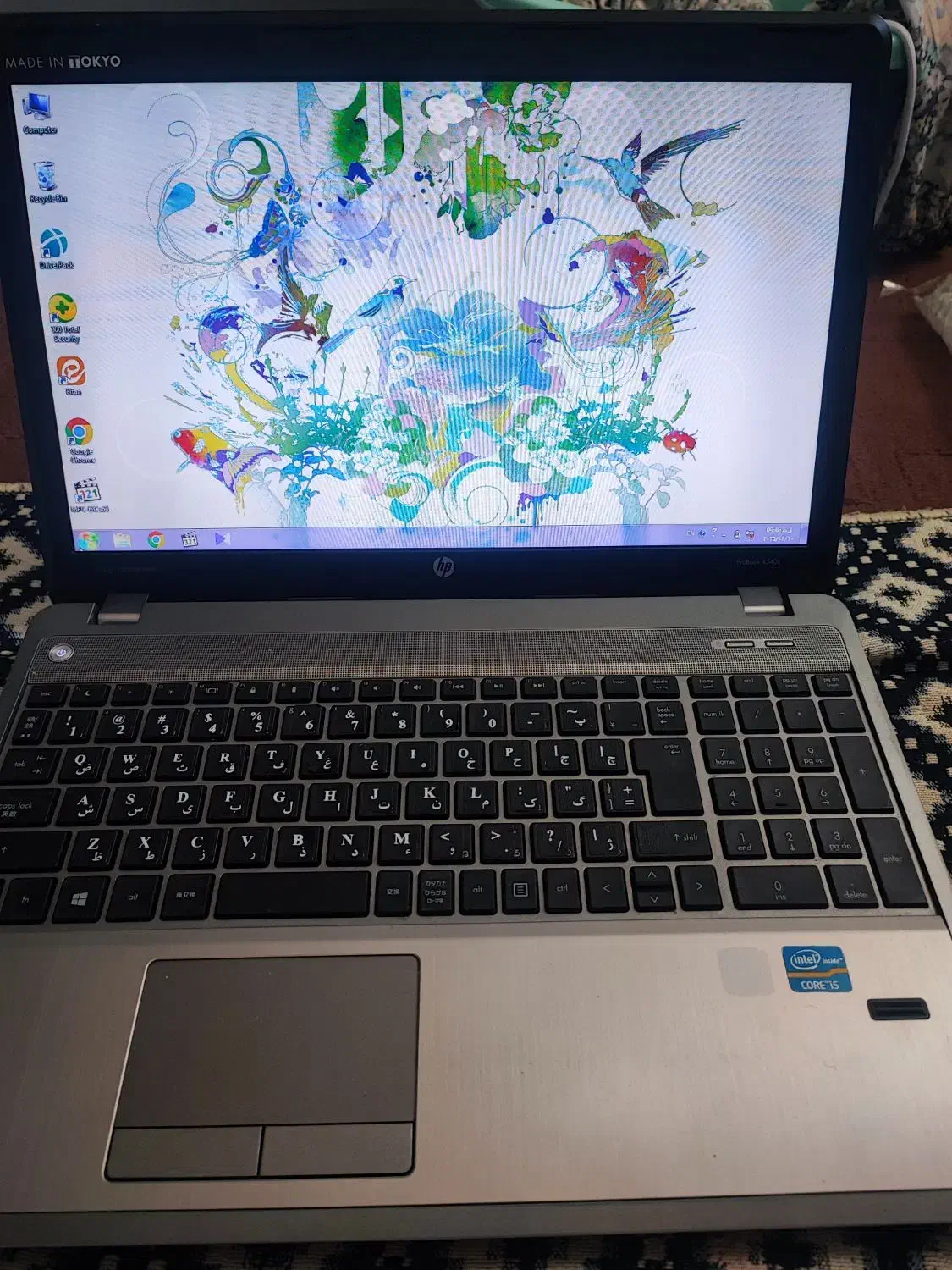 فروش فوری لپ تاپ hp|رایانه همراه|کرمان, |دیوار