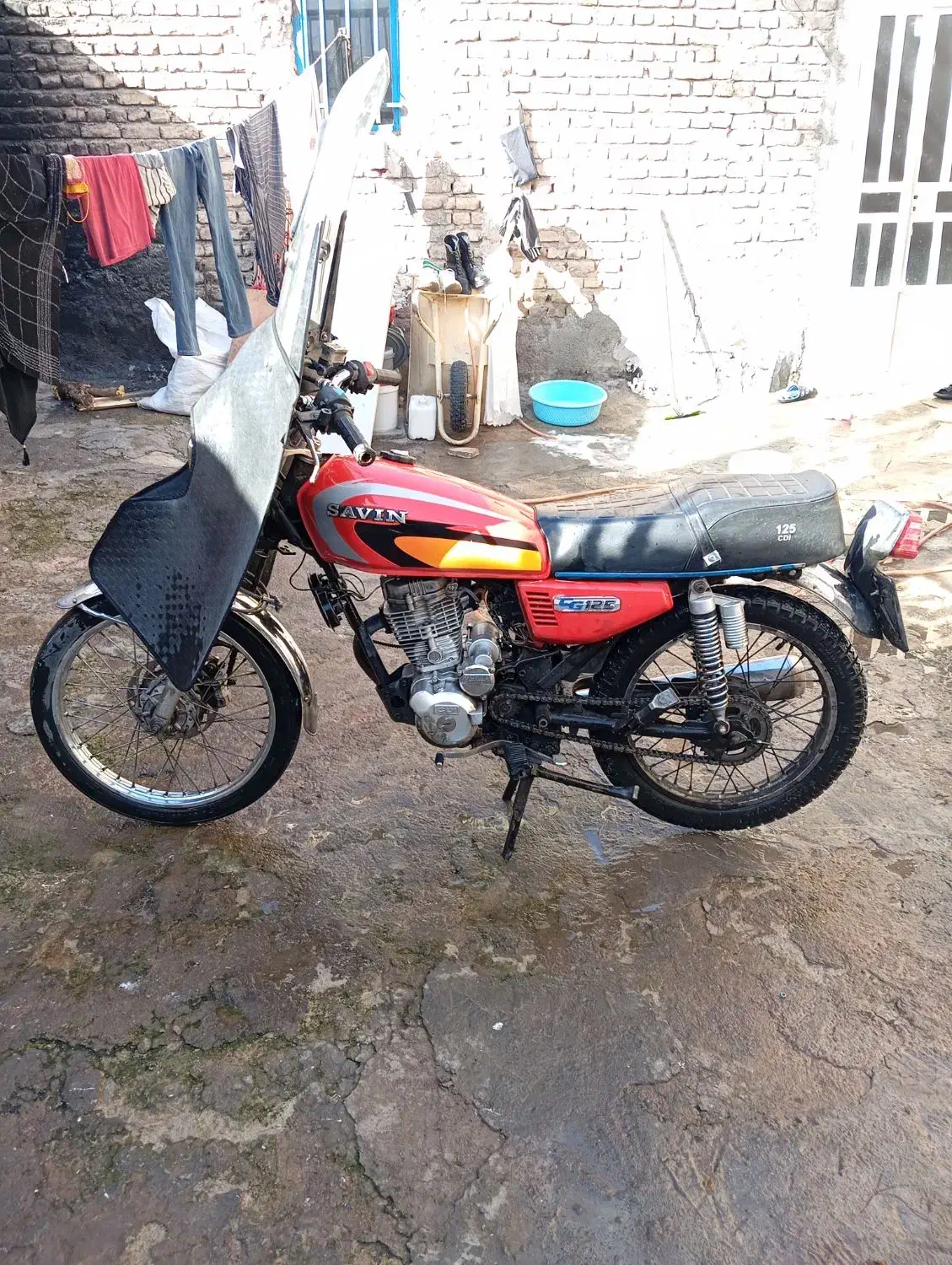 موتور125 استارتی|موتورسیکلت|خرم‌آباد, |دیوار